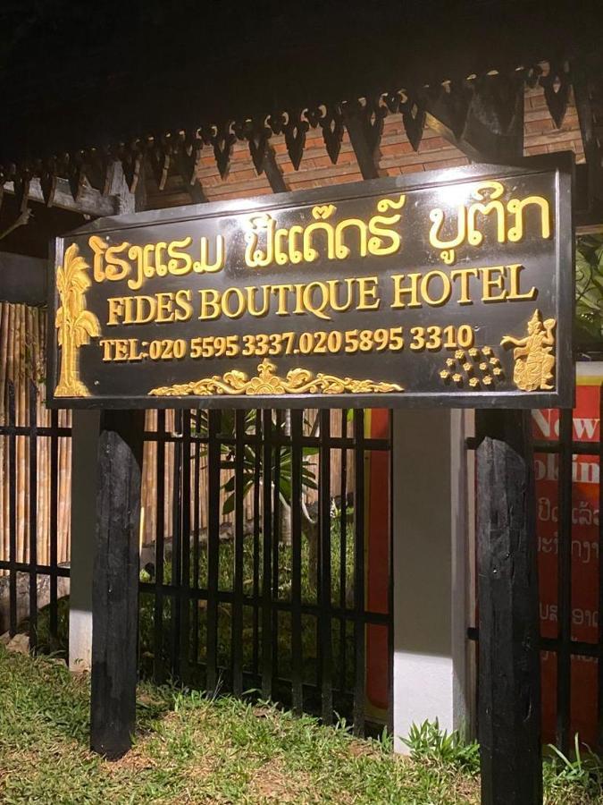 Fides Boutique Hotel Luang Prabang Exterior photo